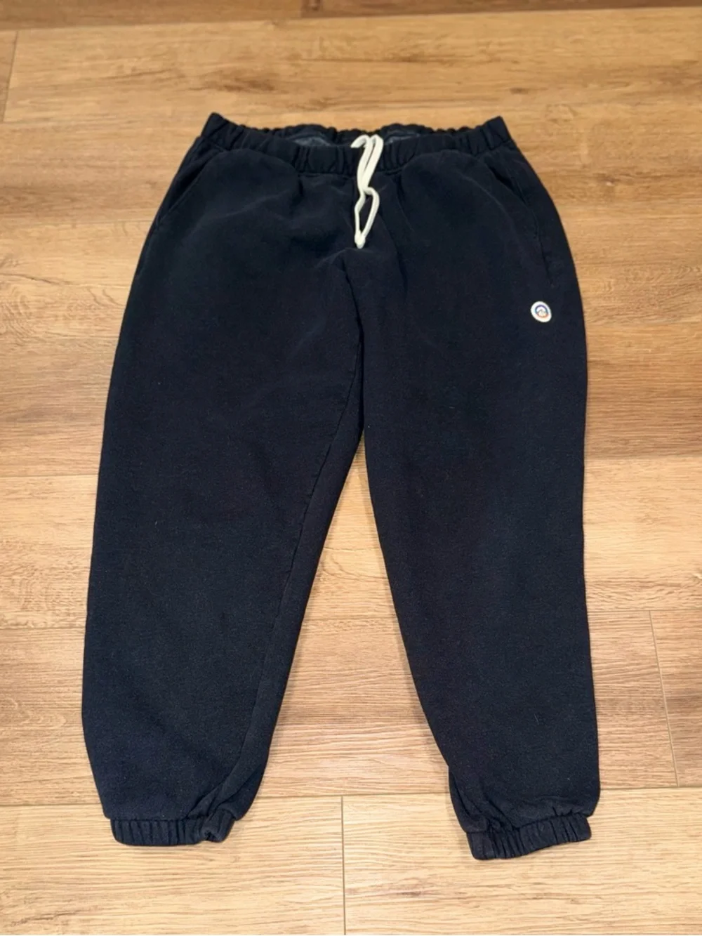 Patagonia Sweatpants Drawstring Size L Black Thick Casual Comfy Joggers Pockets